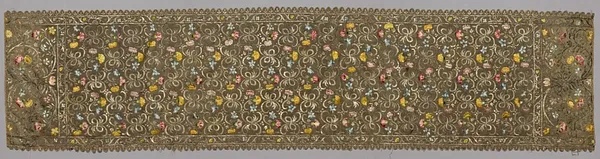 Panel, Probably from a Christening Mantle