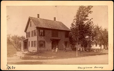 Sudbury Reservoir, real estate, Georgianna Barney, house, Southborough, Mass., ca. 1893