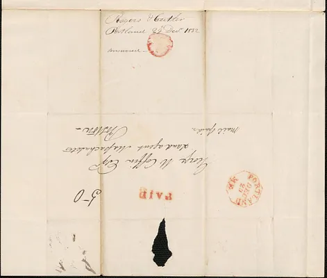Roger and Cutler to George Coffin, 29 December 1832