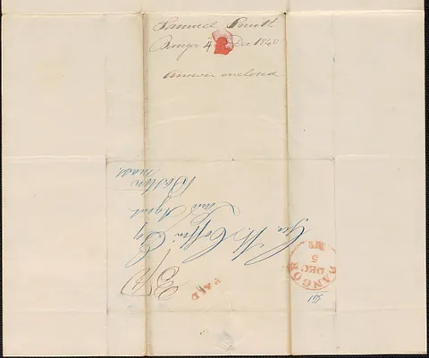 Samuel Smith to George Coffin, 4 December 1840