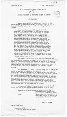 White House Press Release, Proclamation 2746