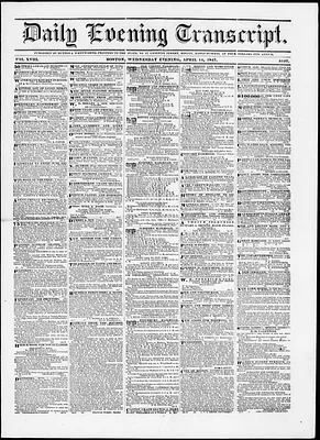Daily Evening Transcript