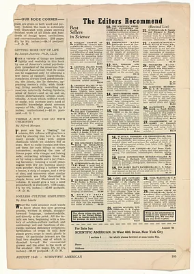 Excerpt from Scientific American Magazine