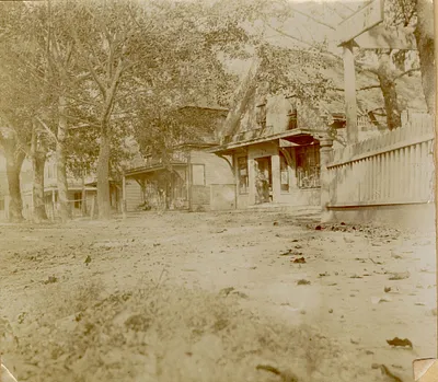 Street scene, South Yarmouth, Mass.