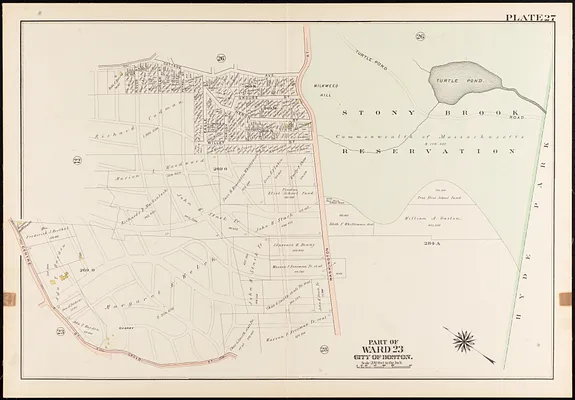 Atlas of the city of Boston, West Roxbury