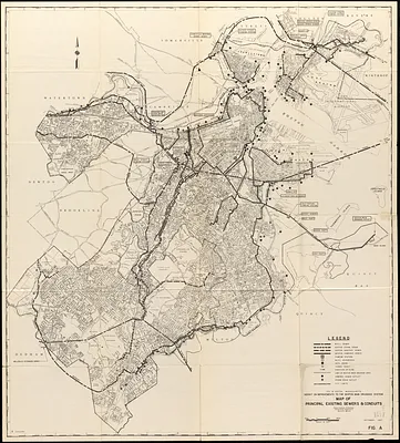 Report on improvements to the Boston main drainage system