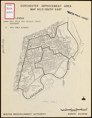 Dorchester improvement area, map no. 2 - south east