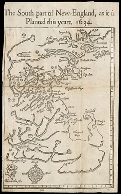 The south part of New England as it planted this yeare, 1634