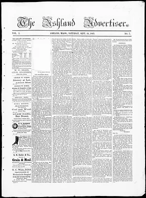 The Ashland Advertiser