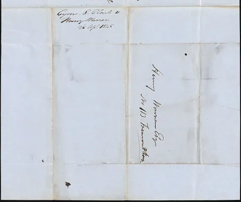 C.S. Clark to George Coffin, 25 April 1845
