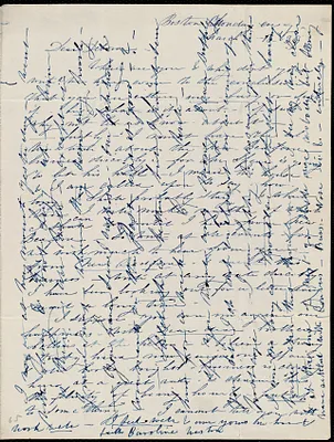 Letter from Caroline Weston, Boston, to Debora Weston, Monday eve'g, March 18, [18]'39