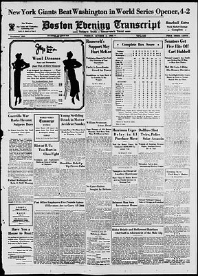 Boston Evening Transcript