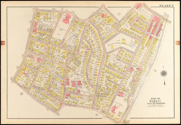 Atlas of the city of Boston, Dorchester