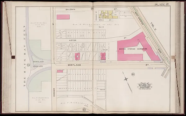 Atlas of the city of Boston : Roxbury, Mass. : volume three : from actual surveys and official records
