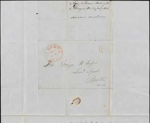 Asa and Isaac Redington to George Coffin, 29 July 1846
