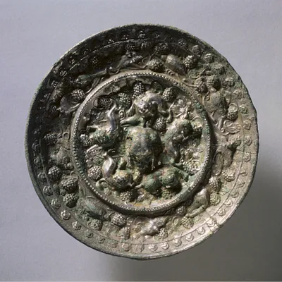 Animal-and-Grape Mirror