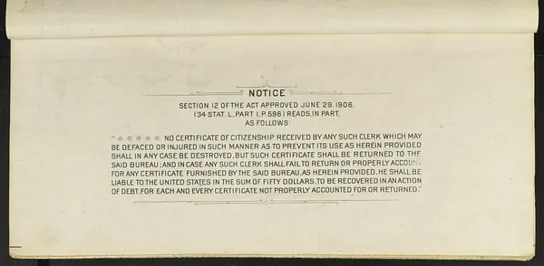 Volume 30, Certificates 1143501 - 1143550, 1919
