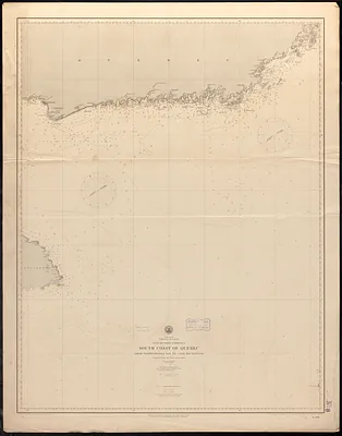 North America, Dominion of Canada, Gulf of Saint Lawrence, south coast of Quebec from Washtawooka Bay to Cape Mackinnon
