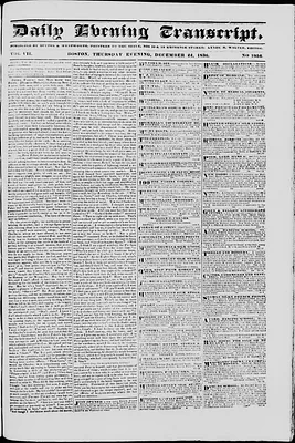 Daily Evening Transcript