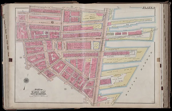 Atlas of the city of Boston, Boston proper and Back Bay : from actual surveys and official plans
