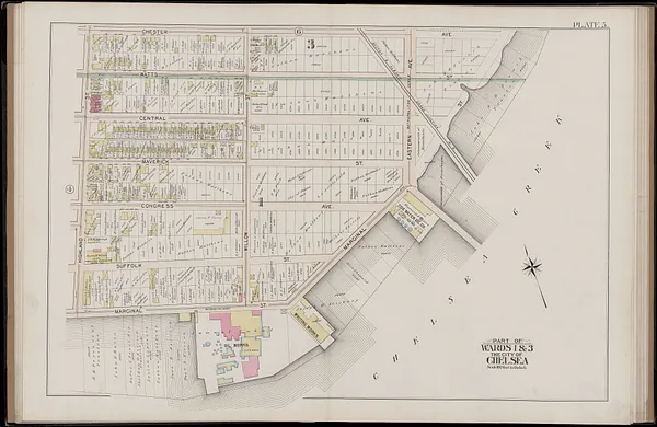 Atlas of the city of Chelsea and the towns of Revere & Winthrop, Massachusetts