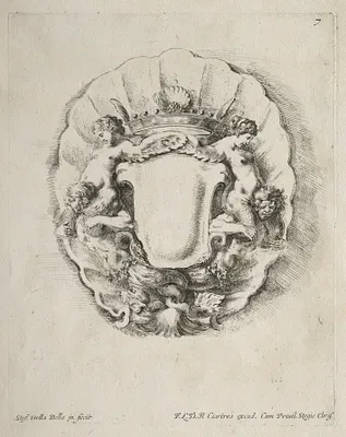 Collection of Various Caprices and New Designs of Cartouches and Ornaments:  No 7