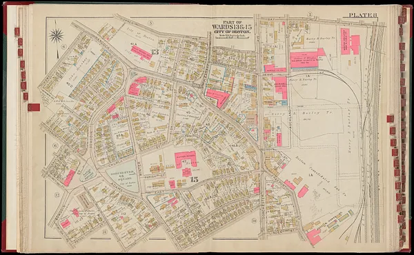 Atlas of the city of Boston, Dorchester : from actual surveys and official plans