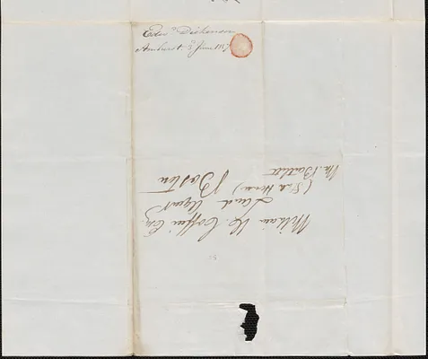 Edward Dickinson to George Coffin, 3 June 1837
