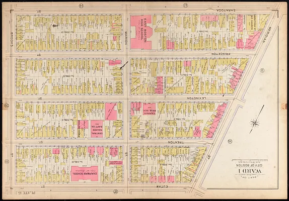 Atlas of the city of Boston, East Boston