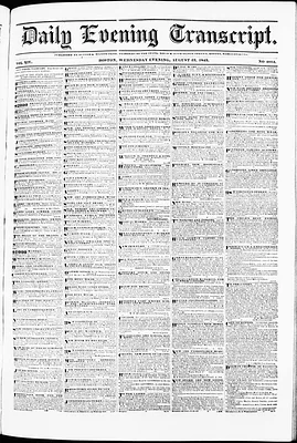 Daily Evening Transcript
