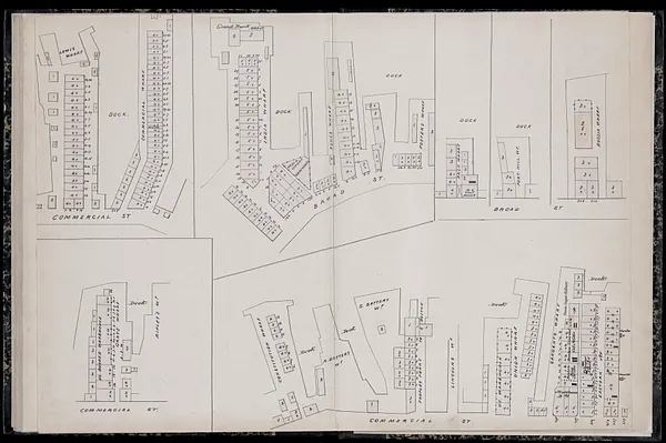 Plan of the city of Boston