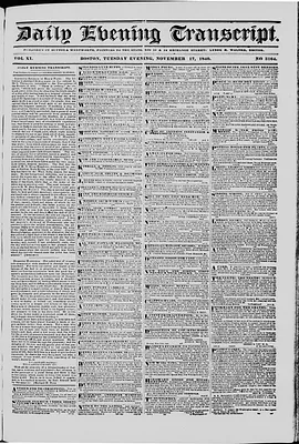Daily Evening Transcript