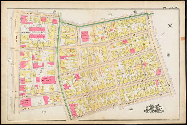 Atlas of the city of Boston : Charlestown