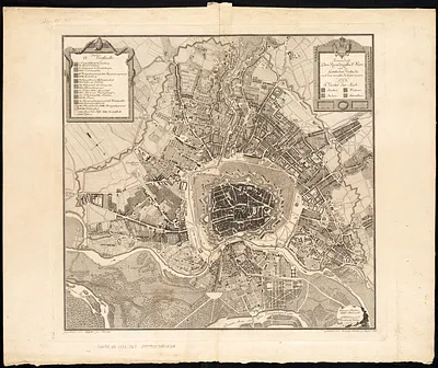 Grundriss der residenzstadt Wien, und der seamtlichen vorstaedte