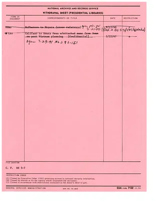 CF - BE 5-7 - Economic Planning for the End of Hostilities (Post War Planning)