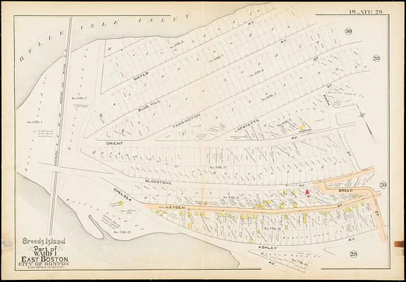 Atlas of the city of Boston : East Boston, Mass.