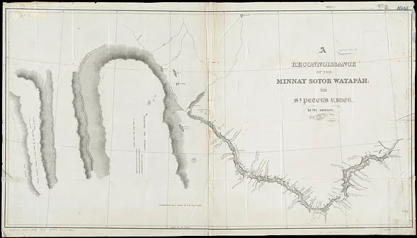 A reconnoissance of the Minnay Sotor Watapāh; or St. Peter's River to its sources