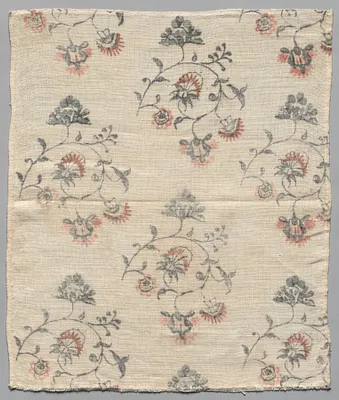 Textile Fragment of Painted Linen