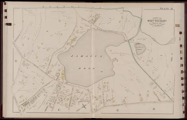 Atlas of the city of Boston : West Roxbury : volume five : from actual surveys and official records