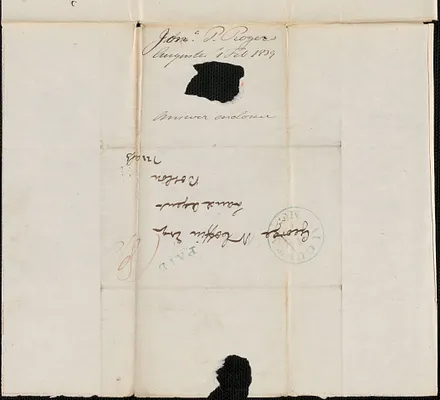 Jonathan P. Rogers to George Coffin, 1 February 1839