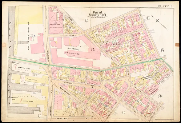 Atlas of the city of Boston : city proper