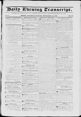 Daily Evening Transcript