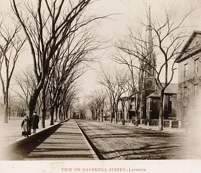 View on Haverhill St., Lawrence