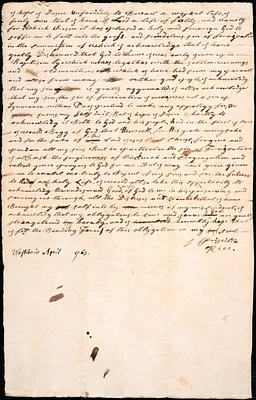 Relations of Belief and Confessions, 1763-1785, n.d.