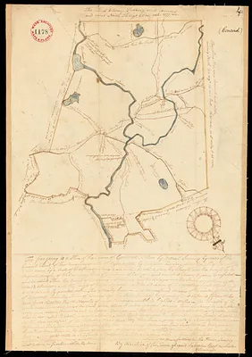 Plan of Concord, made by Ephraim Wood, dated 1794-5.
