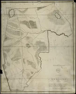 Plan of Reading, Mass.