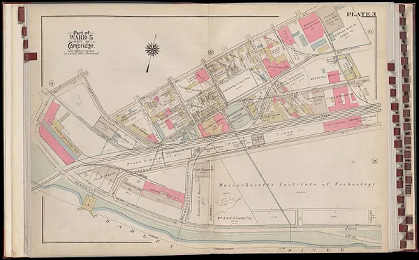 Atlas of the city of Cambridge, Massachusetts