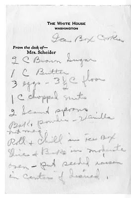 Recipe for Ice Box Cookies