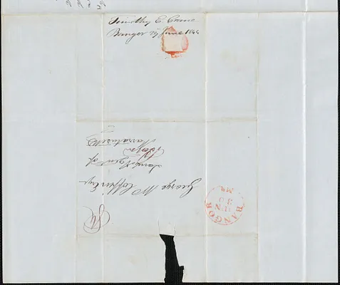 Timothy Crane to George Coffin, 29 June 1844
