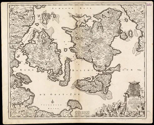 Insularum Danicarum ut Zee-landiae, Fioniae, Langelandiae, Lalandiae, Falstriae, Fembriae, Monae aliarumque in Mari Balthico sitarum descriptio